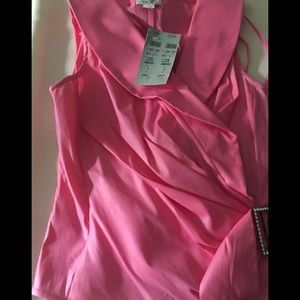 Cache Women Evening Top Size 4 (Color Coral)